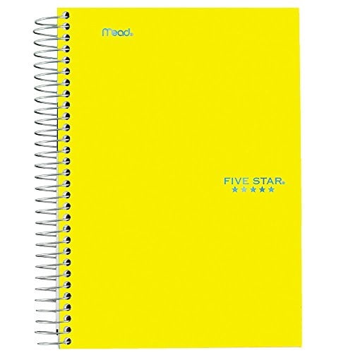 2 Subject 9.5 x 6 College Ruled Details about Five Star Advance Spiral Notebook-Medium Size 2 Subject 9.5 x 6 College Ruled Details about Five Star Advance Spiral Notebook-Medium Size